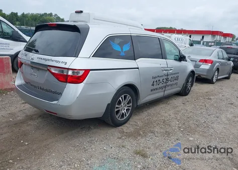 2012 Honda Odyssey Ex-L z USA, uszkodzony, nr VIN 5FNRL5H66CB106575
